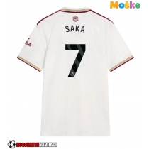 Moške Nogometnih dresov Arsenal Bukayo Saka #7 Tretji 2025-26 Kratki rokavi